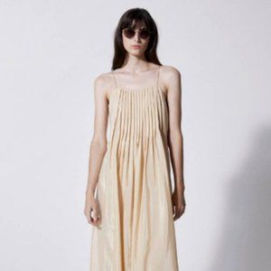 House of Dagmar- Amber Dress in Tan NEVER WORN